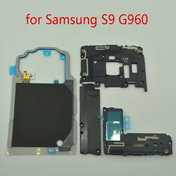 NFC Беспроводная зарядка Антенна Панель Громкоговоритель Для Samsung Galaxy S9 G960 G960F G960N Оригинальный телефон Гибкий кабель Запчасти для ремонта