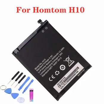 Аккумулятор большой емкости 3500 мАч для аккумулятора смартфона HOMTOM H10 + Инструменты