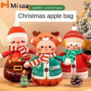 Рождественская сумка Богатый и красочный Прочный Изысканный и красивый Простой и стильный Легко носить с собой Рождественские принадлежности для вечеринок