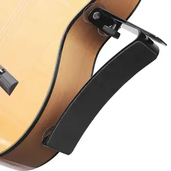 Регулируемая подставка для ног гитары Корпус гитары с присоской Гитарный подъемник Гитарная стойка для ног Музыкальный стул для классической гитары