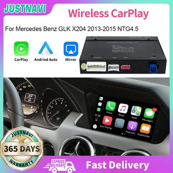 JUSTNAVI Для Mercedes Benz GLK X204 2013 - 2015 Linux System Wried Apple Wireless Radio Carplay Recorder BOX AirPlay Mirror Link