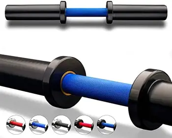 Ручка гантелей Diliboz \u2013 2-дюймовая нагружаемая ручка для гантелей для тренировок в тренажерном зале, упражнений, тренировок, бодибилдинга