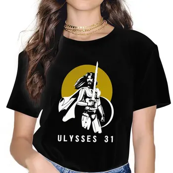 Классическое аниме Основная женская одежда Ulysses 31 Графические женские футболки Винтаж Альтернативные свободные топы Футболка Уличная одежда