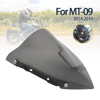 Ветровые стекла мотоцикла для Yamaha MT09 MT-09 MT 09 2014 2015 2016 Parabrisas Спортивные аксессуары для лобового стекла