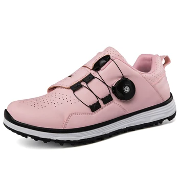 Новая женская обувь для гольфа Женская дышащая одежда для гольфа для женщин Удобная обувь для ходьбы Гольфисты Роскошные кроссовки для ходьбы Дамы