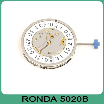 Швейцарский новенький механизм RONDA 5020.B детали механизма