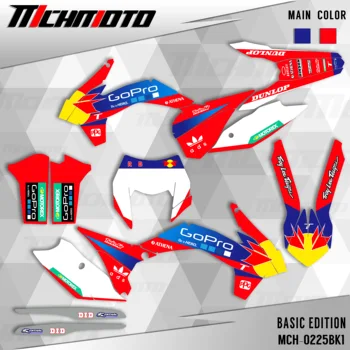MCHMFG Для KTM EXC EXC-F 125 250 300 350 2014 2015 Графические наклейки Наклейки Набор Мотоцикл Фон