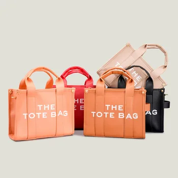 Роскошные сумки для женщин Сумки Женские сумки большой емкости Сумки с верхней ручкой Повседневные сумки для багажа Модная холщовая сумка через плечо