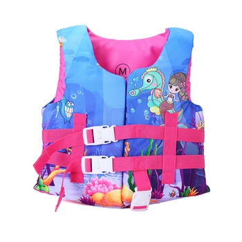 Плавающий спасательный жилет для детей, аксессуары для бассейна для дрифта и катания на лодках, солнцезащитный крем, плавающая силовая куртка, девочка и мальчик