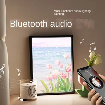Профессиональный Bluetooth-динамик Живопись Художественное украшение Освещение Живопись Орнамент Умный Bluetooth-динамик Живопись