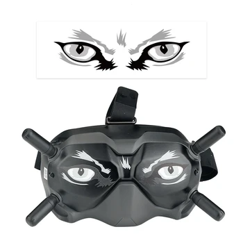 Набор из 4 шаблонов Наклейка для глаз Легкая паста Выражение лица, персонализированное для DJI FPV Летающие очки / Аксессуары для очков VR1