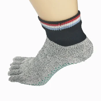 5 носки с защитой от порезов Удобные противоскользящие носки для йоги Пешие прогулки Бег Скалолазание босиком Носки Спортивная одежда на открытом воздухе Аксессуары
