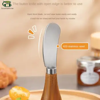 Высококачественный разбрасыватель хлеба Нож для масла мини-размера Кухонный инструмент Разбрасыватель тостов Многоцелевой универсальный завтрак Essential