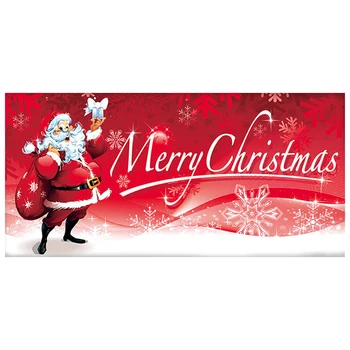 Рождественский большой фон для плаката Реактивный процесс печати Широкое применение для рождественских праздничных вечеринок