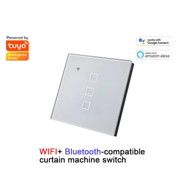 Wi-Fi Таймер умного дома для жалюзи Рольставни Моторизованный Smart Life Home Automation Smart Switch Умный выключатель штор Tuya
