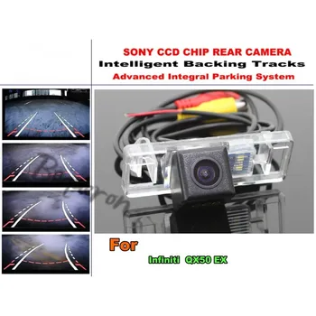 Для Infiniti QX50 EX Интеллектуальная камера парковочных дорожек / HD-камера заднего вида / камера заднего вида
