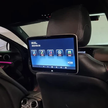 Подголовник Экран автомобильного монитора Android 12.0 Система для Mercedes Benz W203 W204 W205 W211 W212 W639 W638 Развлечения на заднем сиденье