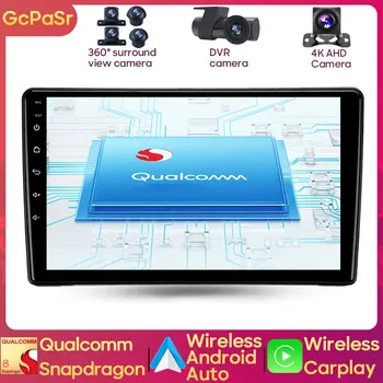 Qualcomm Snapdragon Авто Радио Плеер Для Nissan Navara D40 2004 - 2010 Android Навигация GPS Авторадио Сенсорный экран Carplay IPS