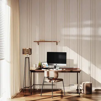 Простые вертикальные полосатые обои для стен 3D домашние обои в рулонах для спальни, гостиной, дивана, телевизора, фонового декора