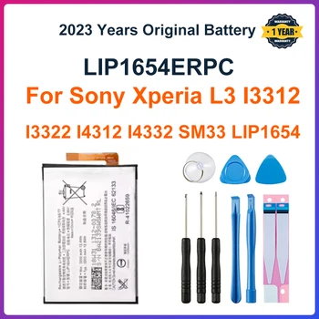 3,8 В 3200 мАч LIP1654ERPC сменный аккумулятор для Sony Xperia L3 I3312 I3322 I4312 I4332 SM33 LIP1654 SNYS1654 Аккумуляторы для телефонов