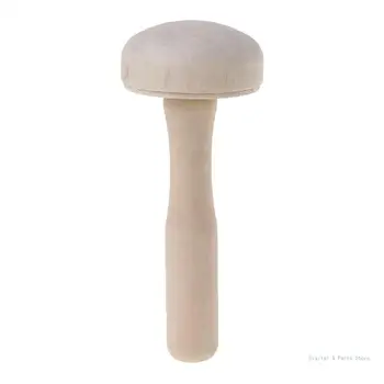M17F Деревянный грибовидный валик Бумага Печать Трение Использовать Искусство Ремесло Гравюра Инструмент