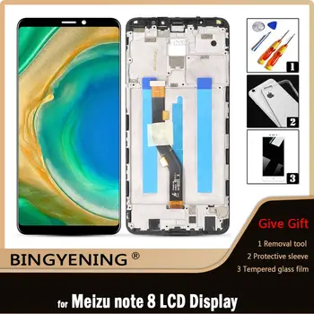 Оригинал для Meizu Note 8 ЖК-дисплей Сенсорный дигитайзер в сборе для 6,0-дюймового телефона Meizu M8 Note M822Q с заменой рамы