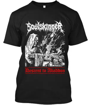 Новая футболка NWT Soulskinner Descent to Abaddon Greece Heavy Metal Band S-3XL