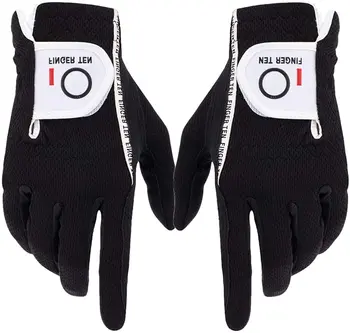 1 пара тканевые перчатки для гольфа мужские дождевые перчатки мокрые S M ML L XL Левая Правая рука Дышащие аксессуары для перчаток из микроволокна Прямая поставка