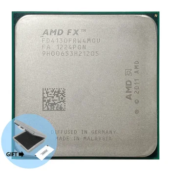 Б/у Процессор AMD FX-Series FX-4130 FX 4130 3,8 ГГц разъем AM3 + четырехъядерный процессор FD4130FRW4MGU