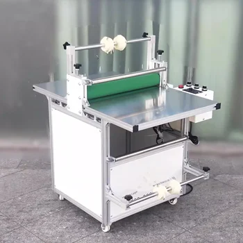  Маленькая автоматическая машина для ламинирования Машина для холодного ламинирования Машина для плоской пленки Машина для производства алюминиевой пластины и стеклопленки