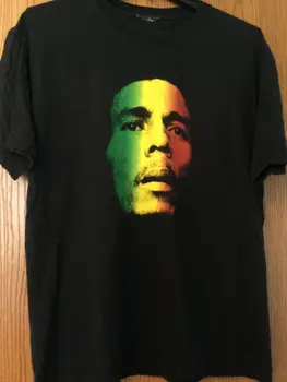 Боб Марли — «Redemption Good» — 1999 Чёрная рубашка — без бирки