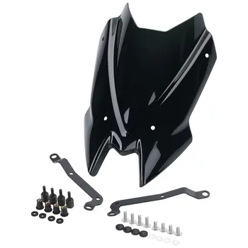 Для kawasaki Z650 2020 Аксессуары для лобового стекла мотоцикла ABS z650 Детали защитного стекла с кронштейном