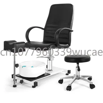 Технический стул для маникюрного салона Прочное спа-кресло для педикюра Кресло для ног