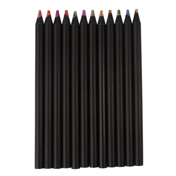 2022 Новые 12-цветные радужные карандаши, радужные цветные карандаши Jumbo, разноцветные карандаши для художественного рисования, раскрашивания, скетчинга