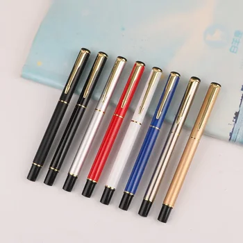 10 шт. Металлическая нейтральная ручка Baozhu Water Pen Бизнес Реклама Подарочная ручка для подписи