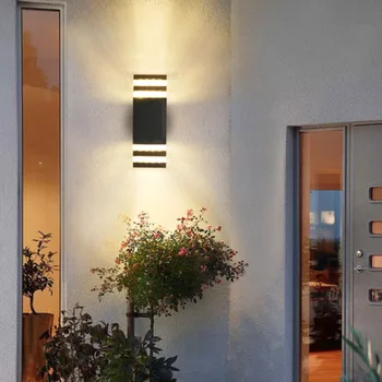 прямоугольные цилиндрические современные настенные светильники для спальни, гостиной, коридора, бокового освещения, бра, лестницы
