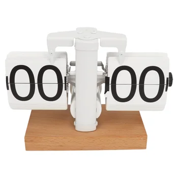 Автоматические перекидные цифровые часы Настольные механические часы в минималистском стиле Декоративные часы для декора домашнего офиса