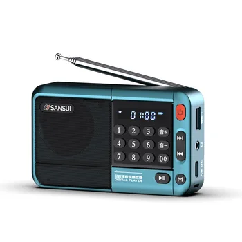 Sansui F33 Ретро Радио Беспроводной Bluetooth-динамик Портативный стерео сабвуфер Мини Plug in Walkm Вседиапазонный MP3 Музыкальный плеер