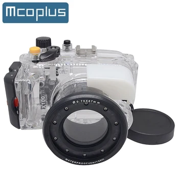 Mcoplus WP-RX100 III 40 м 130 футов Дайвинг Подводный водонепроницаемый чехол для камеры Sony RX100 Mark III RX100 III