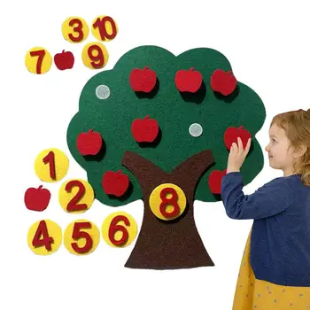 Числовое дерево Игрушка Сложение Вычитание Математические игры Веселая Монтессори Развивающая игрушка STEM Обучение математике для девочек и мальчиков Подарок на день рождения
