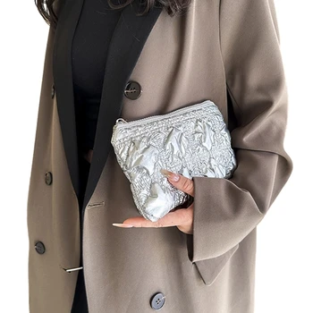 модный вышитый кошелек на молнии сумочка удобный кошелек для монет и карт