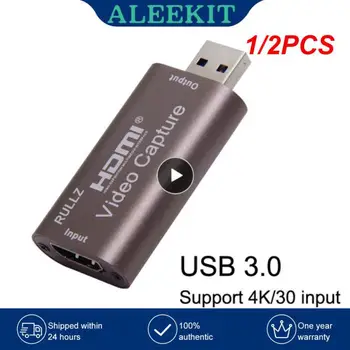  1 / 2 шт. USB 3.0 Usb2.0 DVD Видеокамера Запись Запись HDMI-совместимого Граббера Рекордер Коробка для записи игр