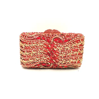 Великолепный дизайн клатчи женская сумка для вечерних вечеринок бриллианты роскошные хрустальные кошельки хрустальные клатчи свадебная сумка