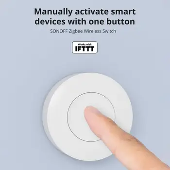 SONOFF SNZB-01P Zigbee Кнопка беспроводного переключателя Smart Scene Switch Управление домашней автоматизацией для приложения EWeLink Alexa Smartthings