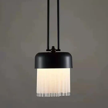 Современный стеклянный светодиодный подвесной светильник Nordic Room Decor Подвесной светильник для столовой / спальни Роскошные подвесные светильники