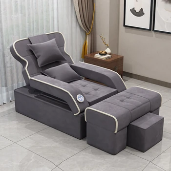 ногти простое кресло для педикюра роскошный дизайнерский минималистичный спа-салон стул современный спа-диван для ног маникура красота мебель HD50XZ