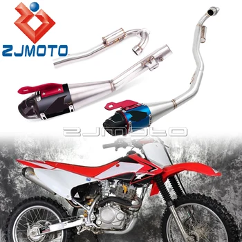  Мотоцикл для бездорожья в сборе Выхлопная труба Глушитель Система труб глушителя для Honda CRF230F CRF 230F 2008-2020